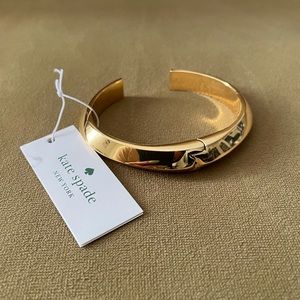 KATE SPADE RAISE THE BAR CUFF BRACELET!